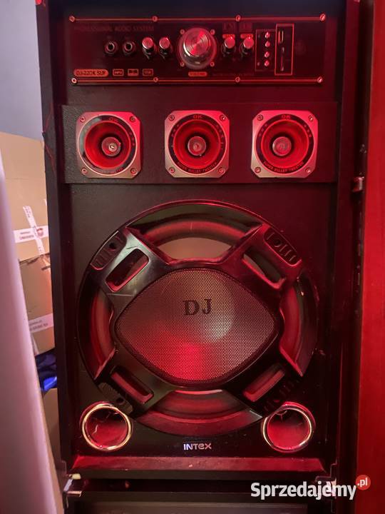 Aktywne kolumny głośnikowe Intex DJ220K SUF Wrocław sprzedam