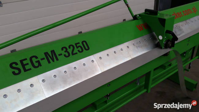 Zaginarka giętarka 3250 10 mm SEGMENTOWA