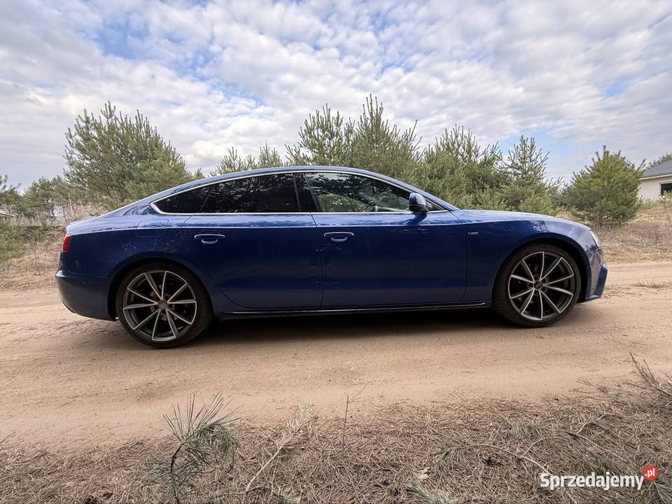 Audi A5 Sline 20 TFSI Sportback elektryczne lusterka mazowieckie Radom