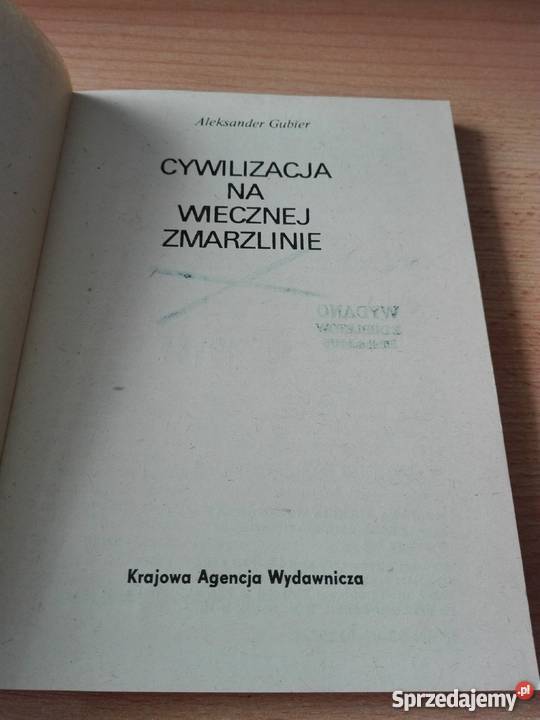 Cywilizacja na wiecznej zmarzlinie Aleksander sprzedam