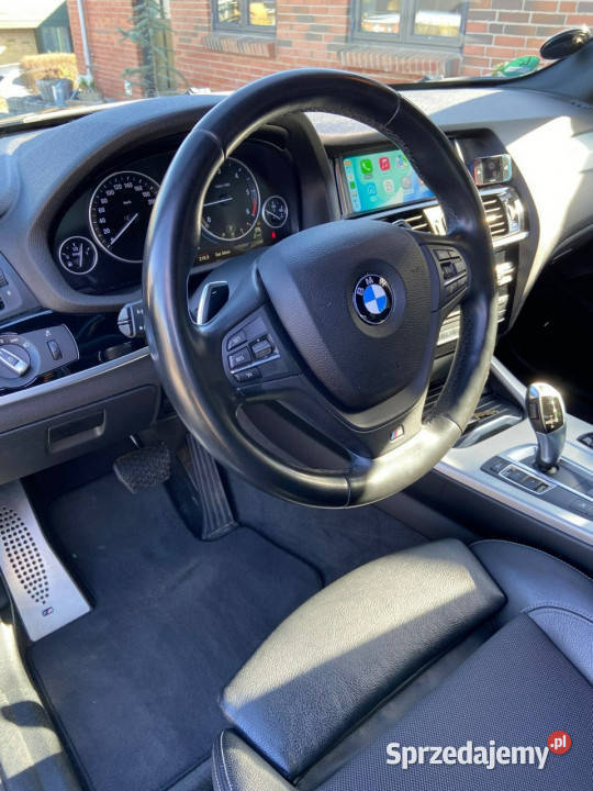 BMW X3 20 diesel 190hp F25 2010 Rok produkcji 2016 wielkopolskie Sadlno