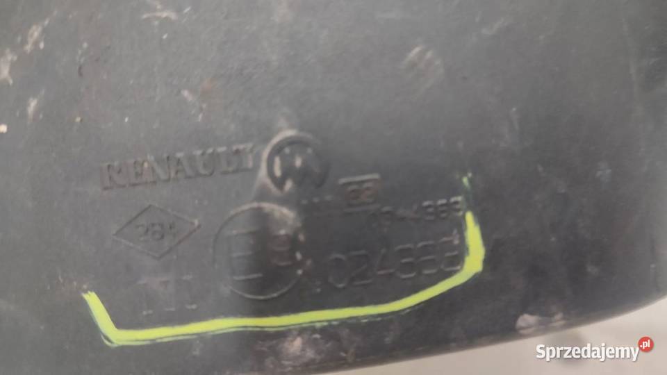 56S LUSTERKO ELEKTRYCZNE PRAWE RENAULT DACIA osobowe