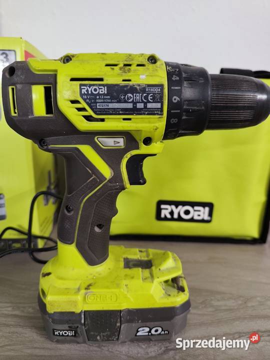 Ryobi wkrętarka ładowarka bateria 2 ah 4 ah Żywiec