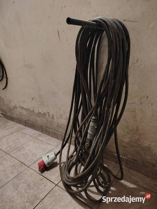 Kabel siłowy trójfazowy czterożyłowy gumowy 38m Syrynia