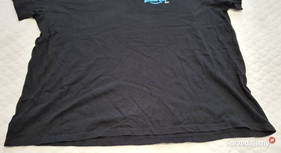 Koszulka krótki rękaw Tshirt czarna Amazon Prime Czeladź sprzedam