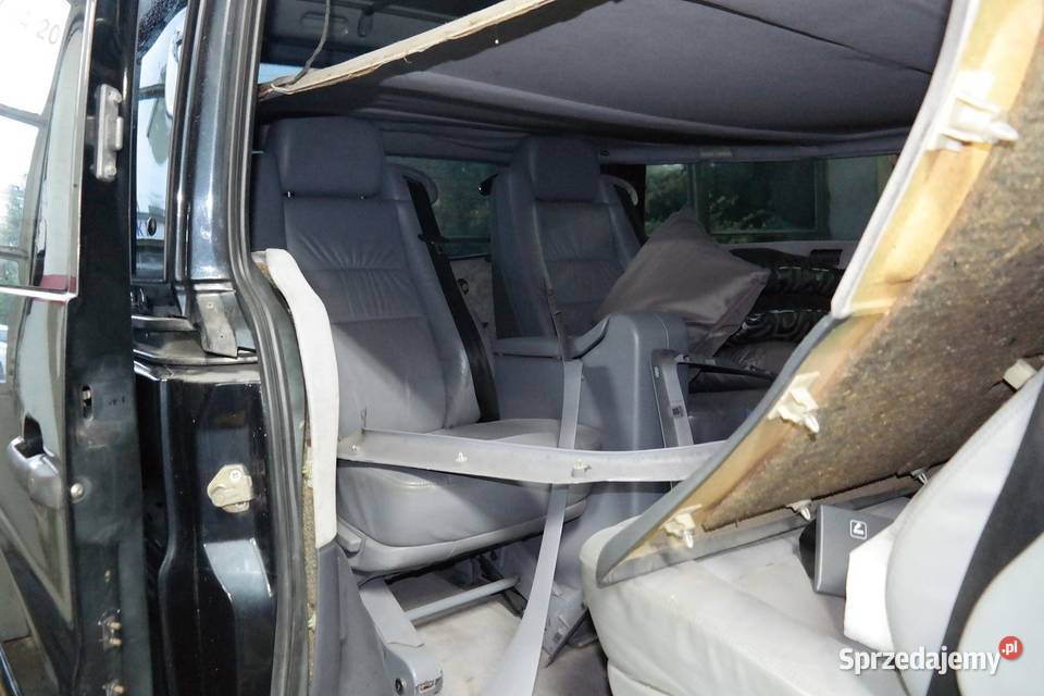 Mercedes Vito Vklasa w638 7 osób skórzane fotele dolnośląskie Wrocław