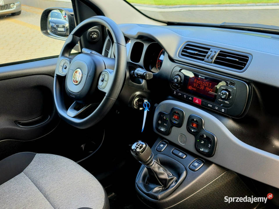 Fiat Panda 12 69 36 Bogate wyposażenie III 2011 klimatyzacja Skępe