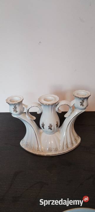 Porcelana Chodzież Iwona świeczniki i serwetniki Bielsko-Biała