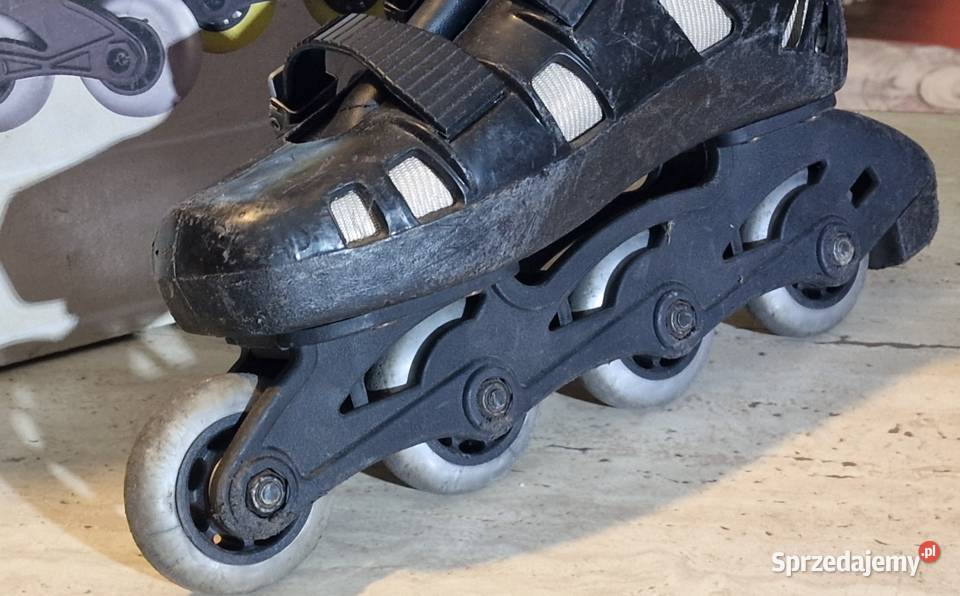 Rolki Activity Basic Czarne Inline Skates Poznań sprzedam