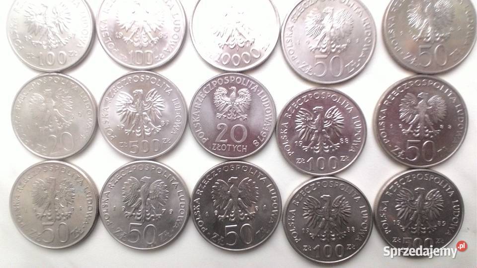 Monety Okolicznościowe Czasy PRLu Numizmatyka Płońsk