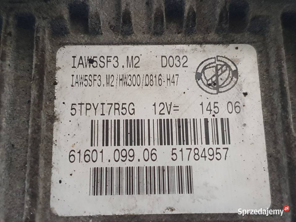 STEROWNIK SILNIKA komputer Fiat Grande Punto 14 Rudka sprzedam