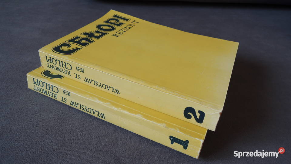 Książka Chłopi Władysław StReymont Tom I i II Białystok sprzedam