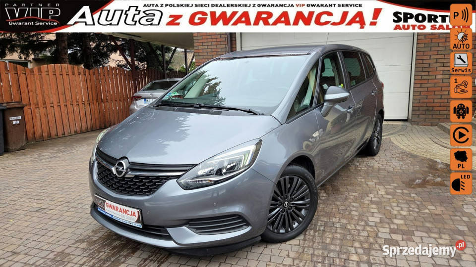 Opel Zafira 16 TURBO 120 lat OPLA Salon serwis Aleksandrów Łódzki sprzedam