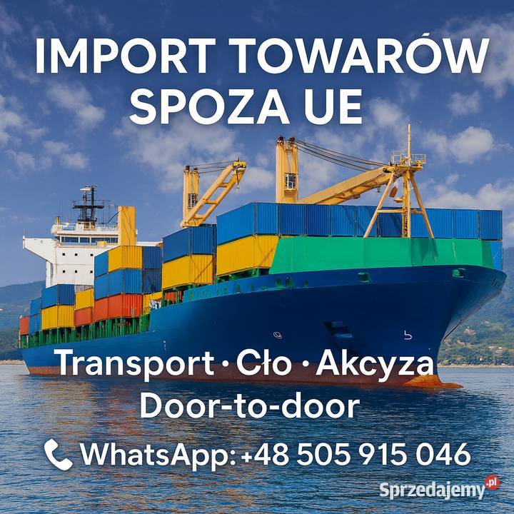 Import urządzeń i towarów z Chin Chełmno