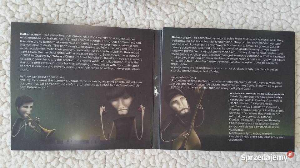 BALKANSCREAM Street Melodies 2015 CD Płyty i kasety Puławy