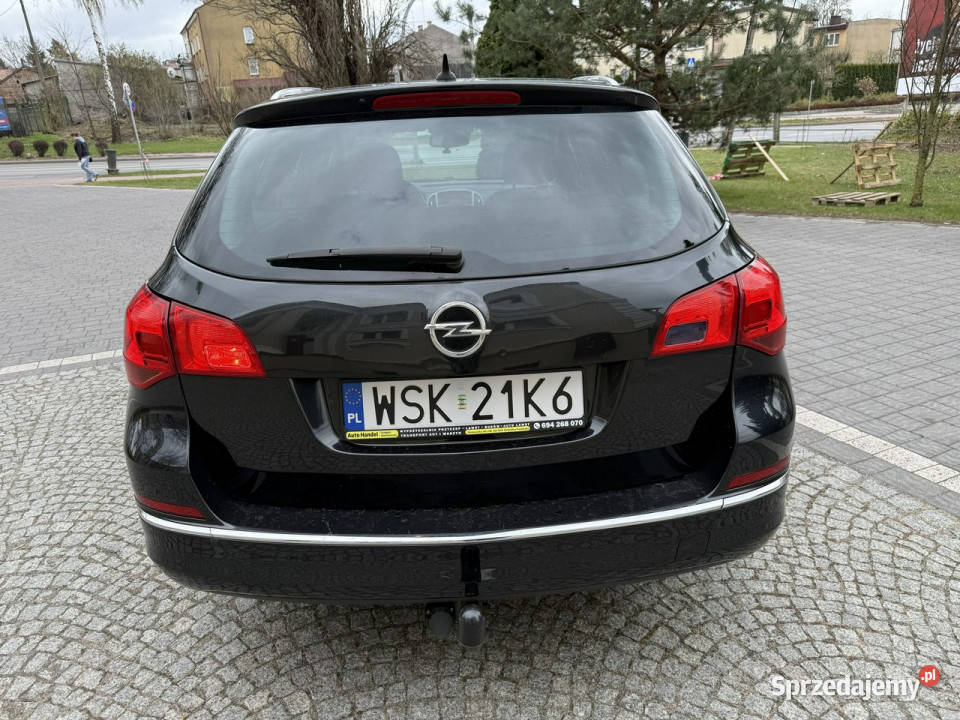 Opel Astra Opel Astra J 14T Lift 2014r Nawigacja mazowieckie Sokołów Podlaski