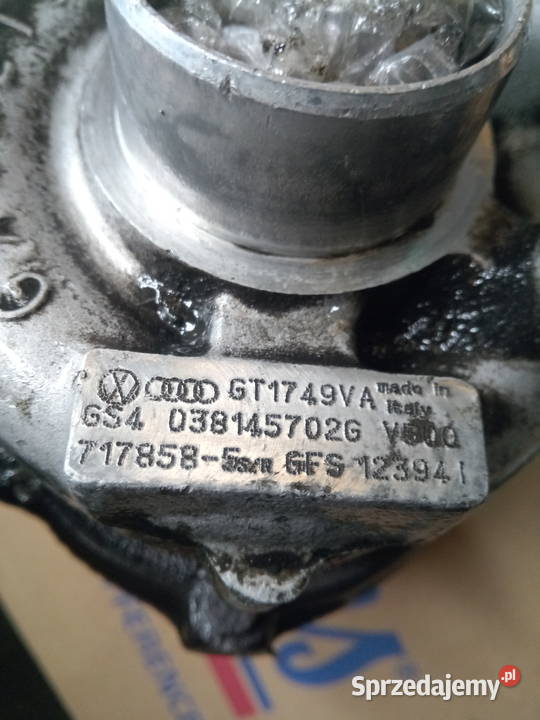 Turbina Turbosprężarka 19tdi 130 audi a4 b6 Silniki i osprzęt Myszków