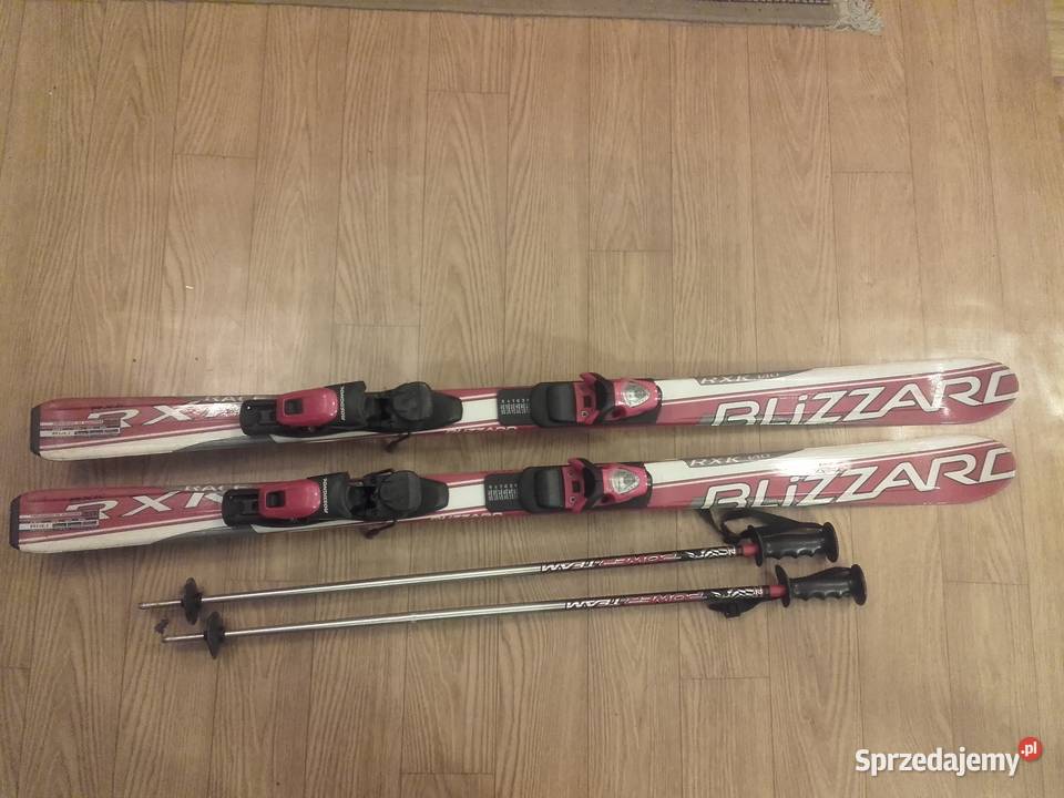 Narty Blizzard RXK 140 plus kijki 95
