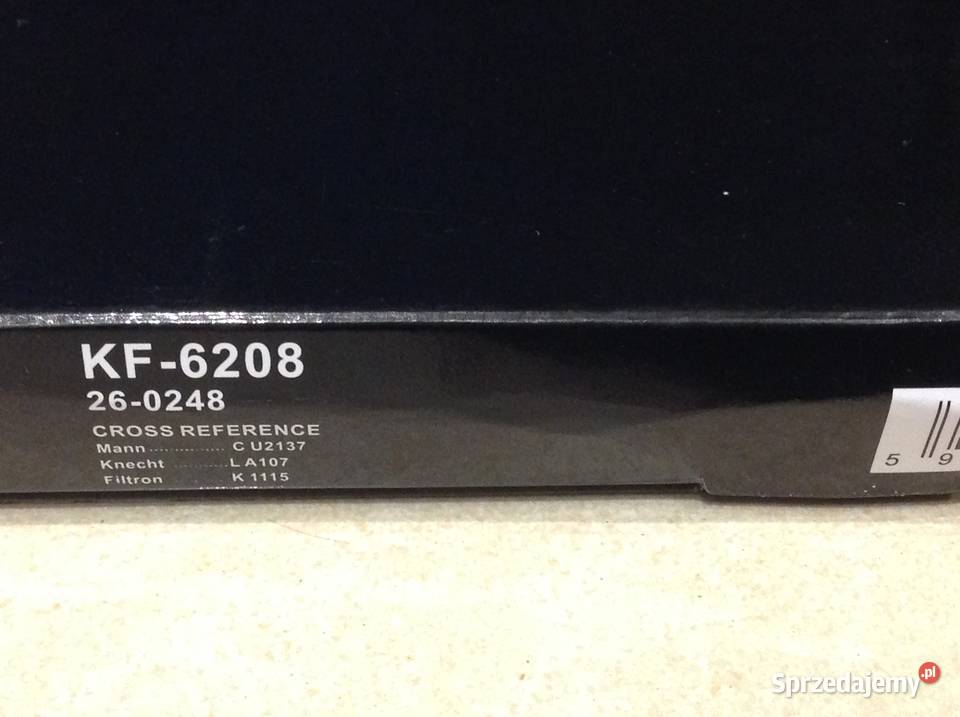 Maxgear Filtr Kabinowy 260248 KF 6208 benzyna Nowa Sól