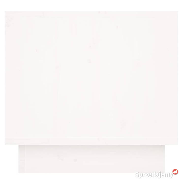 Szafka nocna biała 35x34x32 lite drewno sosnowe Nocne Warszawa