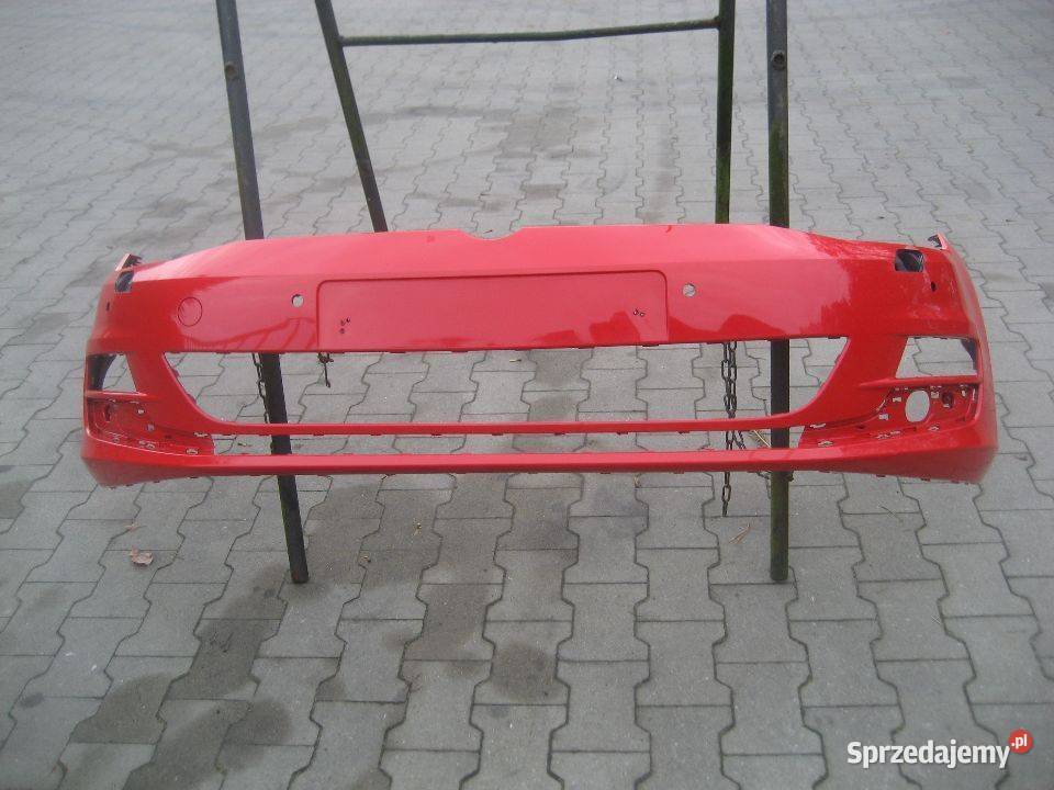 vw golf 7 vii zderzak przedni 6x pdc otwory na Rakoniewice