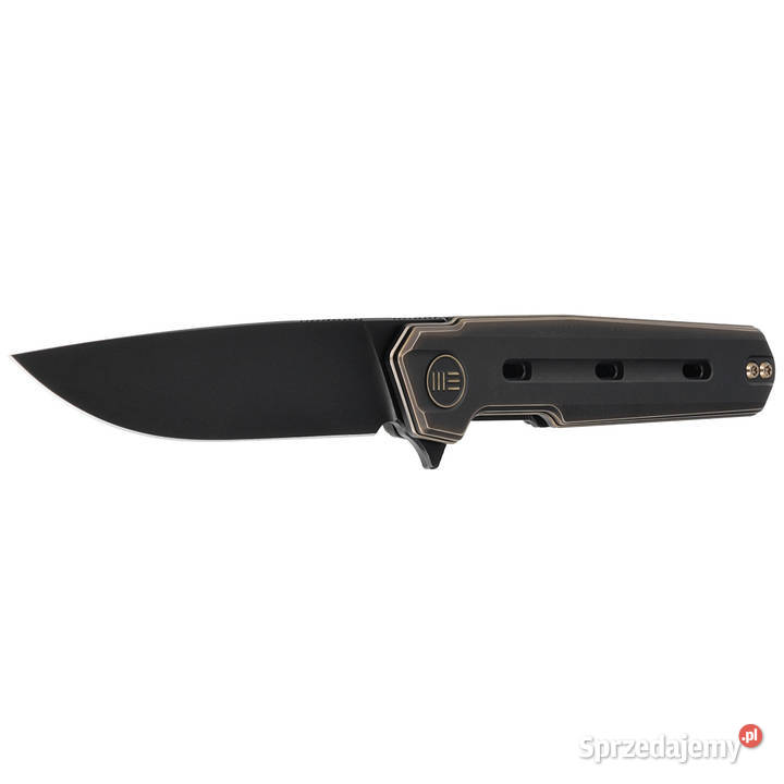 Nóż składany WE Knife Navo Bronze Black Titanium Warszawa