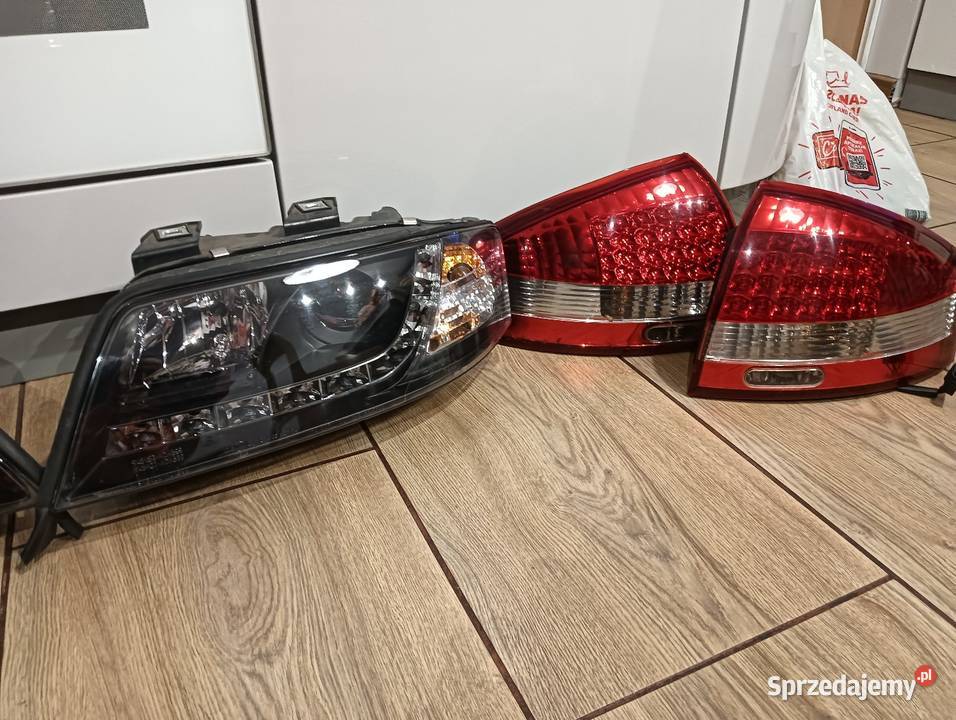 Lampy a6 c5 Sonar Ring komplet kompletne nowe Poniec sprzedam