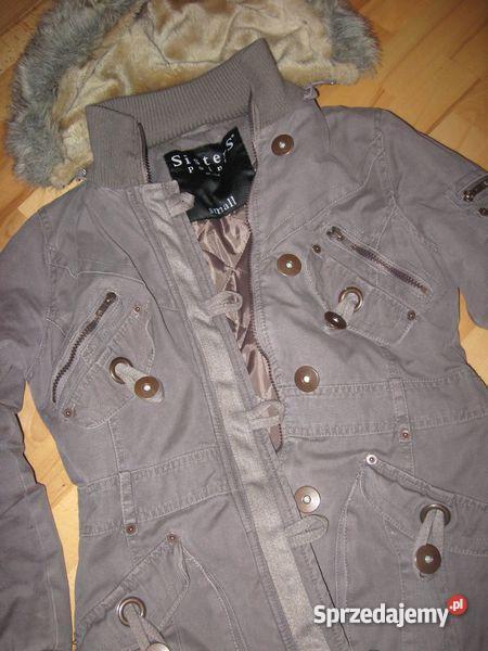 ZIMOWY PŁASZCZ KURTKA Kurtki i płaszcze Jasło