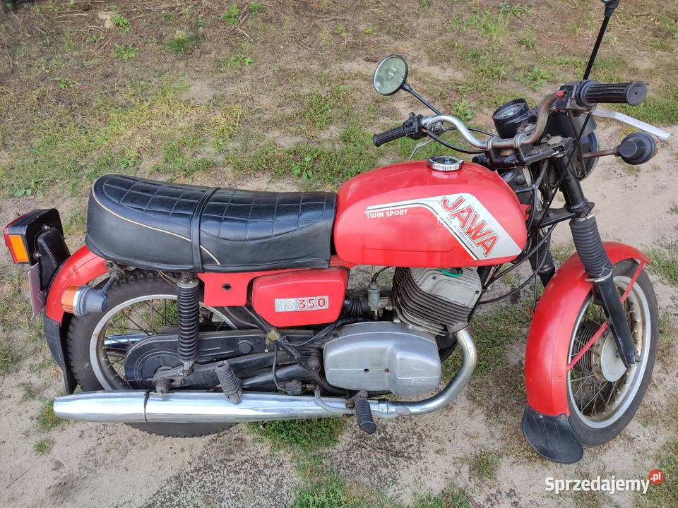 CZ350 motor zarejstrowany łódzkie Skierniewice