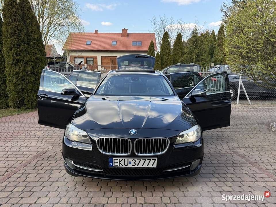 BMW 520d Panorama Skóra Alu Prywatnie Zadbana 4/5 Krośniewice sprzedam