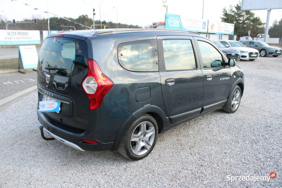 Dacia Lodgy Stepway netto 39756PLN Comfort Blue elektryczne lusterka Lodgy Warszawa