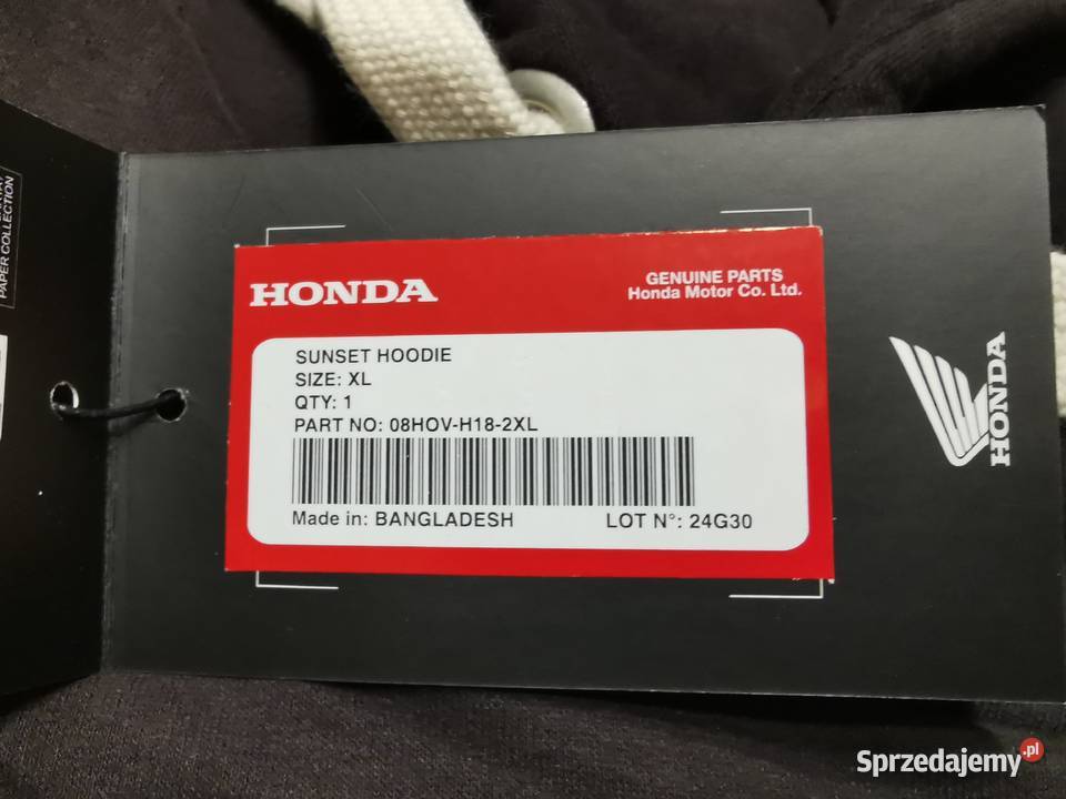 Nowa Bluza Honda XL Męska Oryginał Grodzisk Wielkopolski
