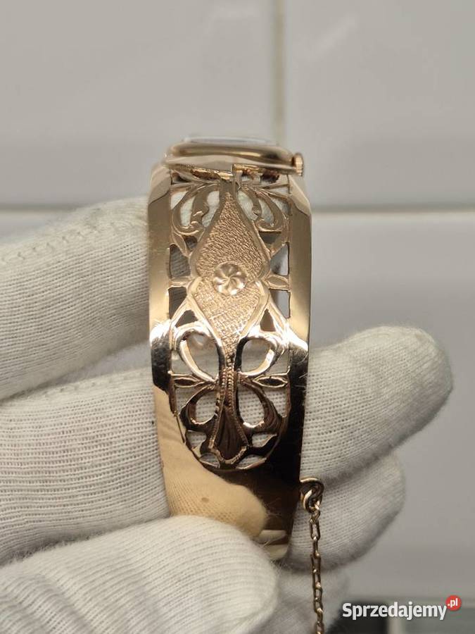 Złoty zegarek naręczny Czajka CCCP pr583 Chorzów