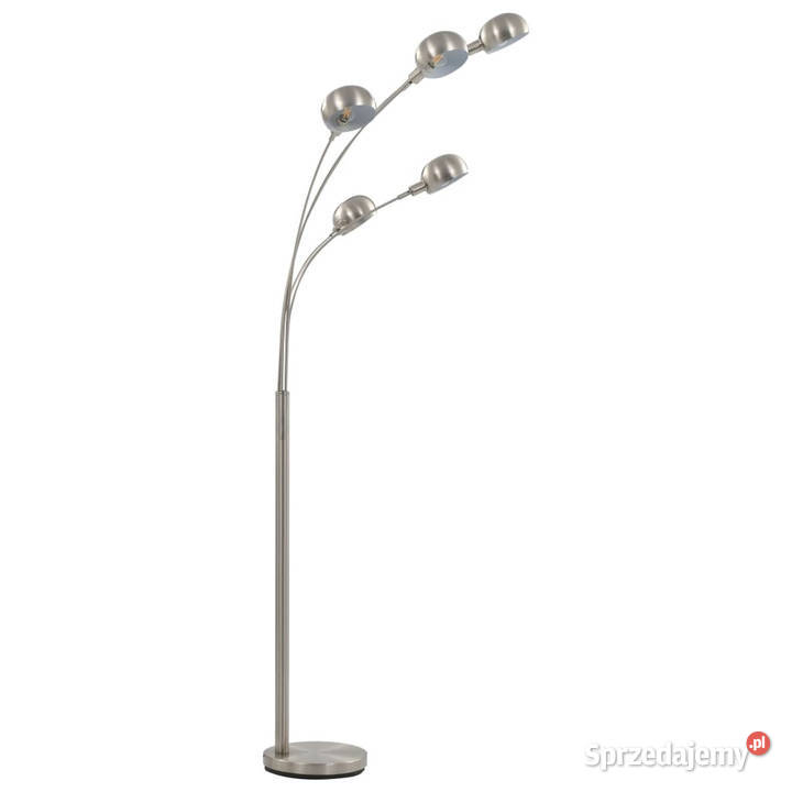 Lampa stojąca 200 5 x E14 srebrna WM282417 Warszawa