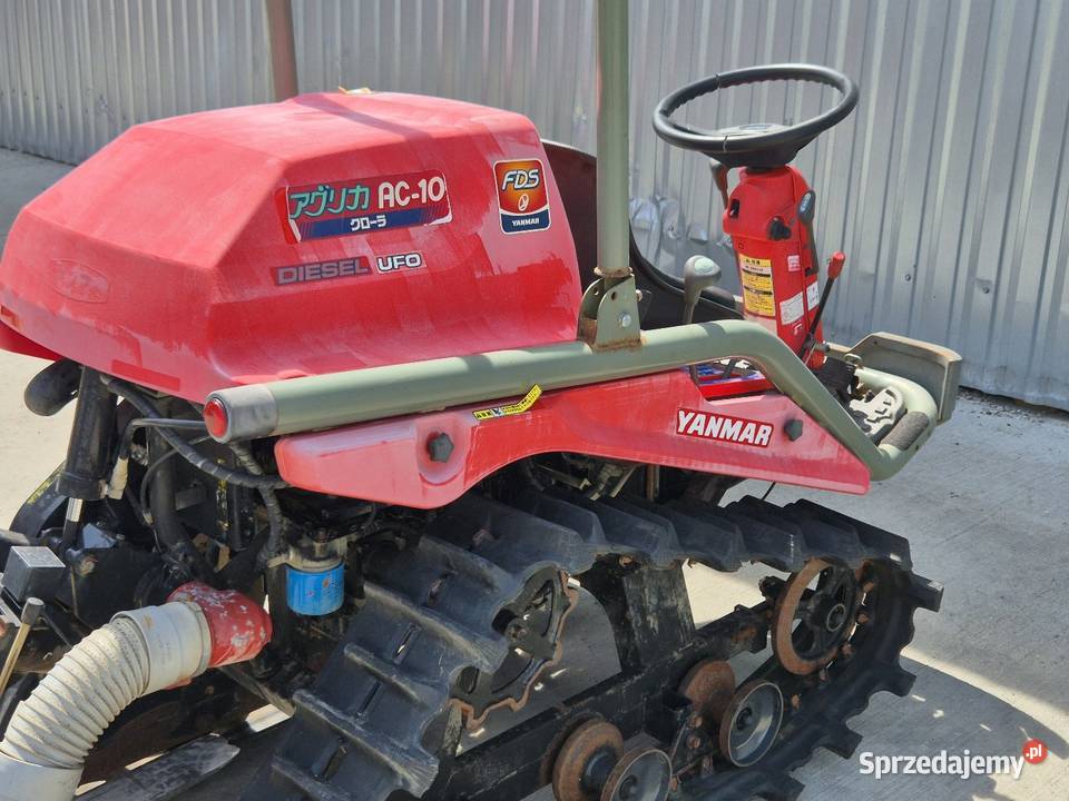 Traktorek traktor YANMAR AC10D 10 Glebogryzarka Małuszyn