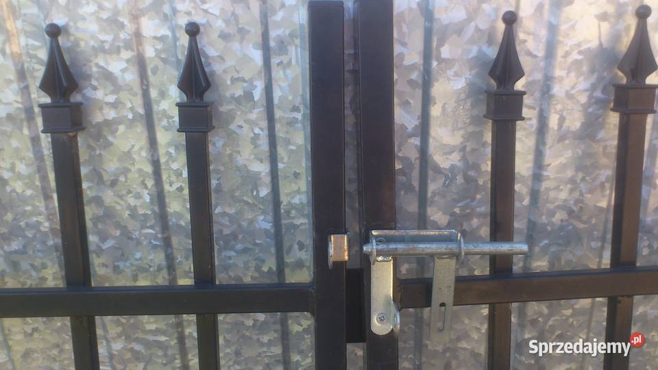 brama dwuskrzydłowa LAURA metal Sobienie-Jeziory sprzedam