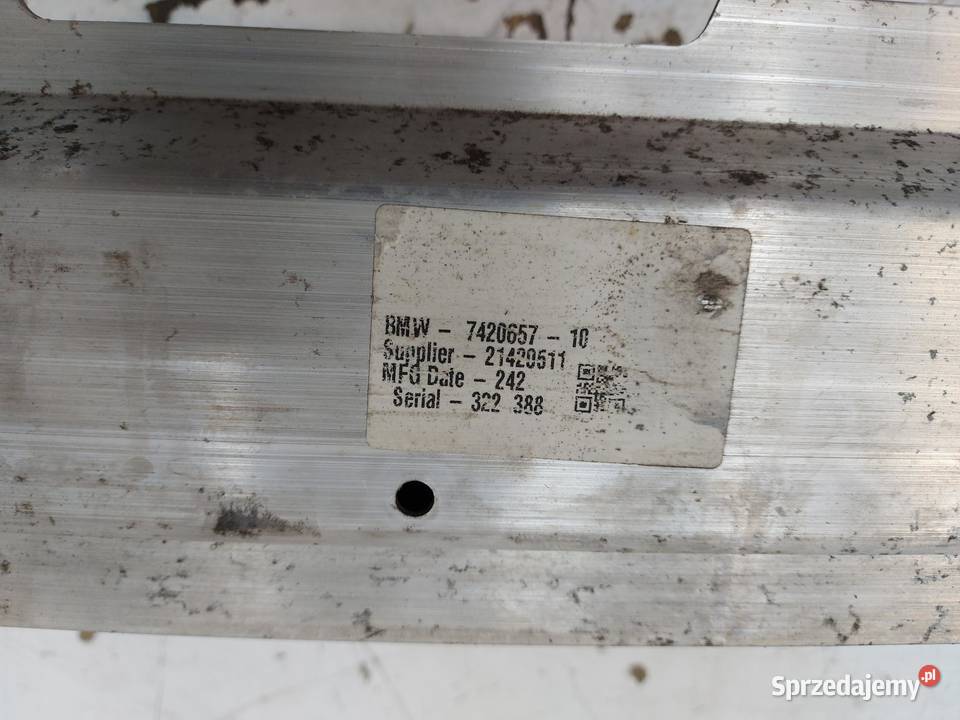 BMW G05 X5 30d 2019r BELKA ZDERZAKA TYŁ 7420657