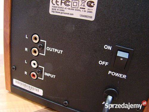 dzis 110 zestaw głośników Genius SWHF 21 1700 małopolskie Kraków