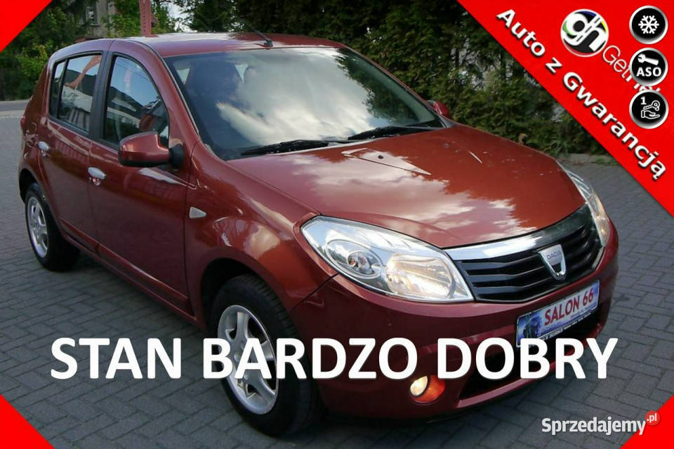 Dacia Sandero 14zwykły silnik Kilma Stan b Częstochowa sprzedam