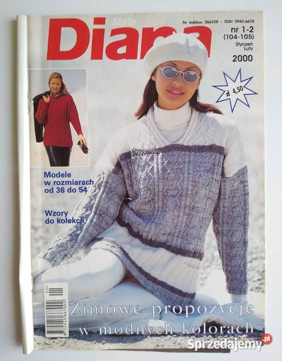 Mała Diana 122000 Robótki na drutach Gdańsk