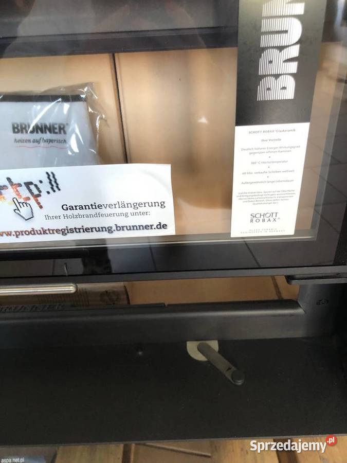 Wkład kominkowy Brunner ECK 388636 nowy dolnośląskie Głogów sprzedam