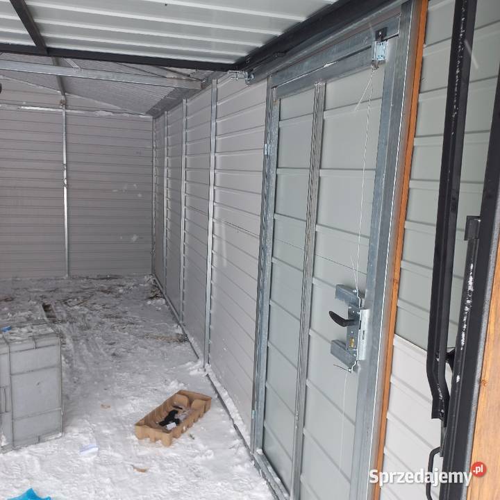 Garaż z wiatą 12x6 9x6 plus 3m wiata otwarta Sprzedaż Pruszków
