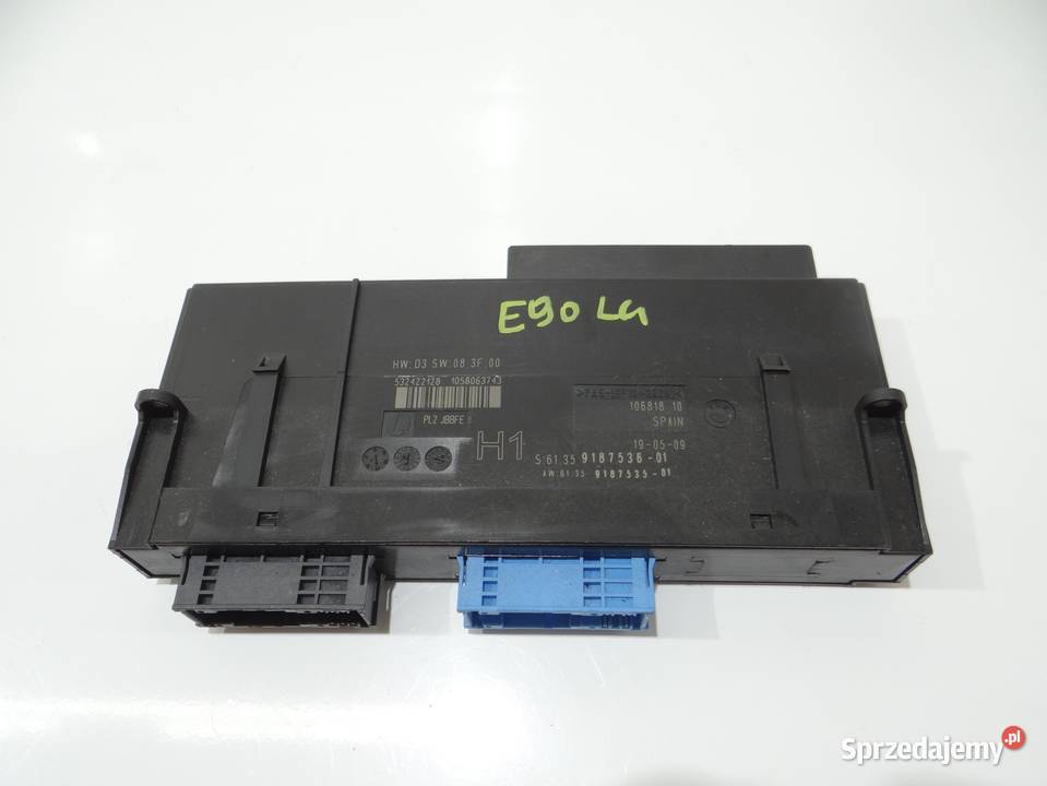 MODUŁ STEROWNIK KOMFORTU BMW E90 E91 LCI 9187536