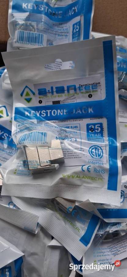 Moduł Keystone Jack Rj45 Kat 6 A Beznarzędziowy Jaworzno