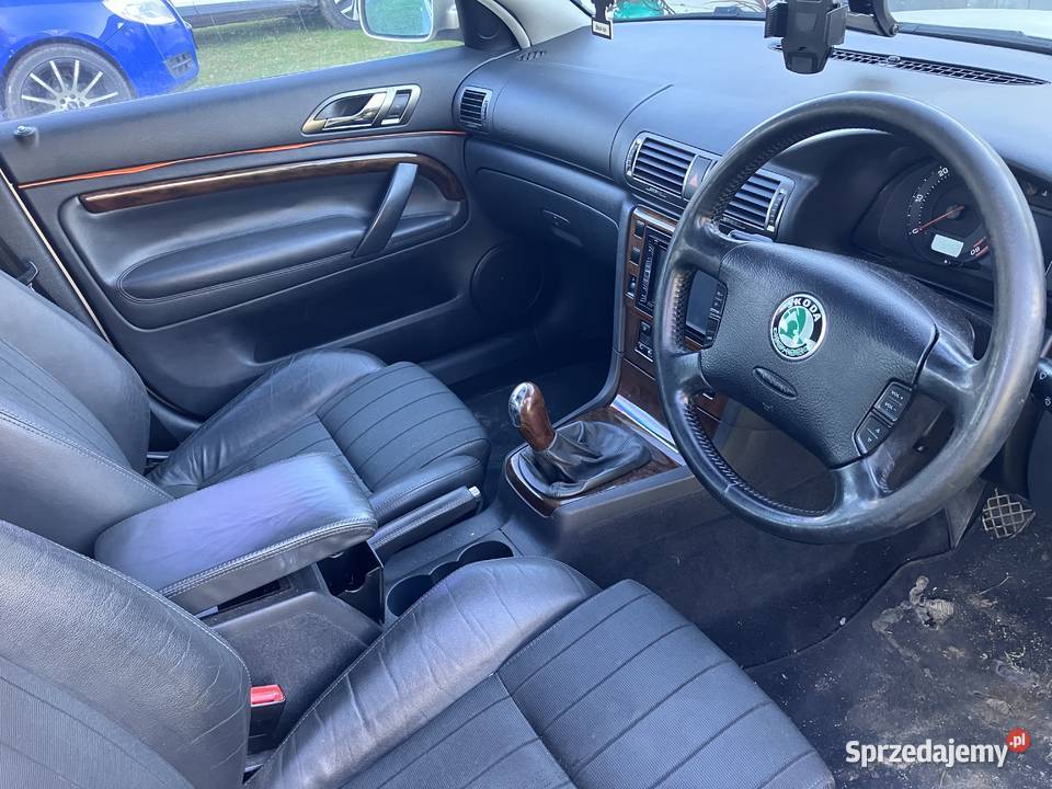 Skoda Superb 19 2005 Anglik bogtata wersja niski