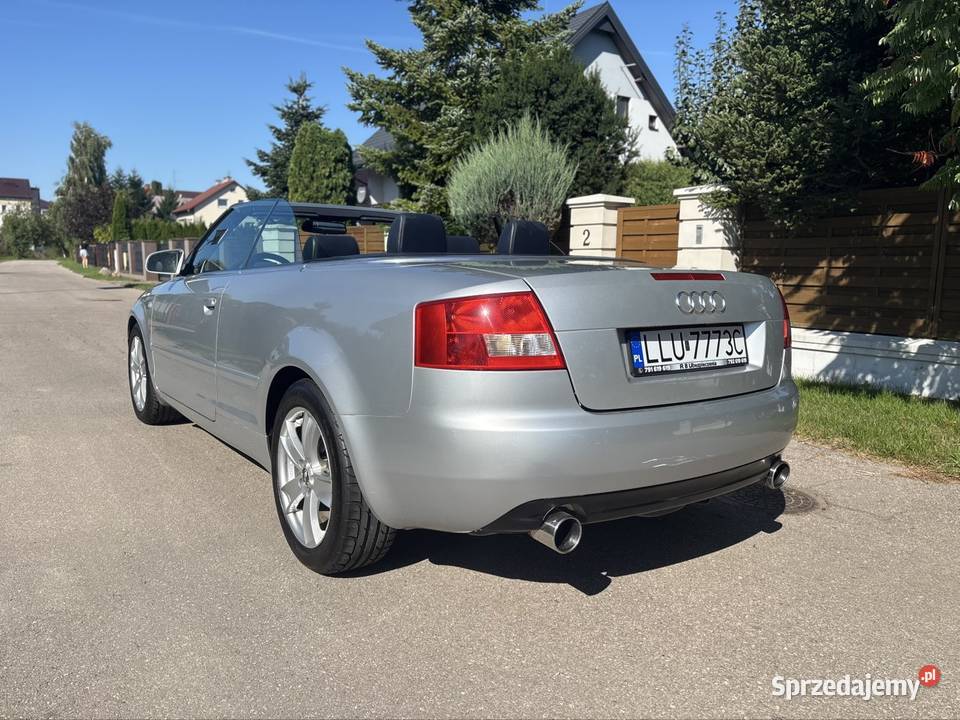 Audi A4 Cabrio 30 V6 Zamiana A4 Adamów