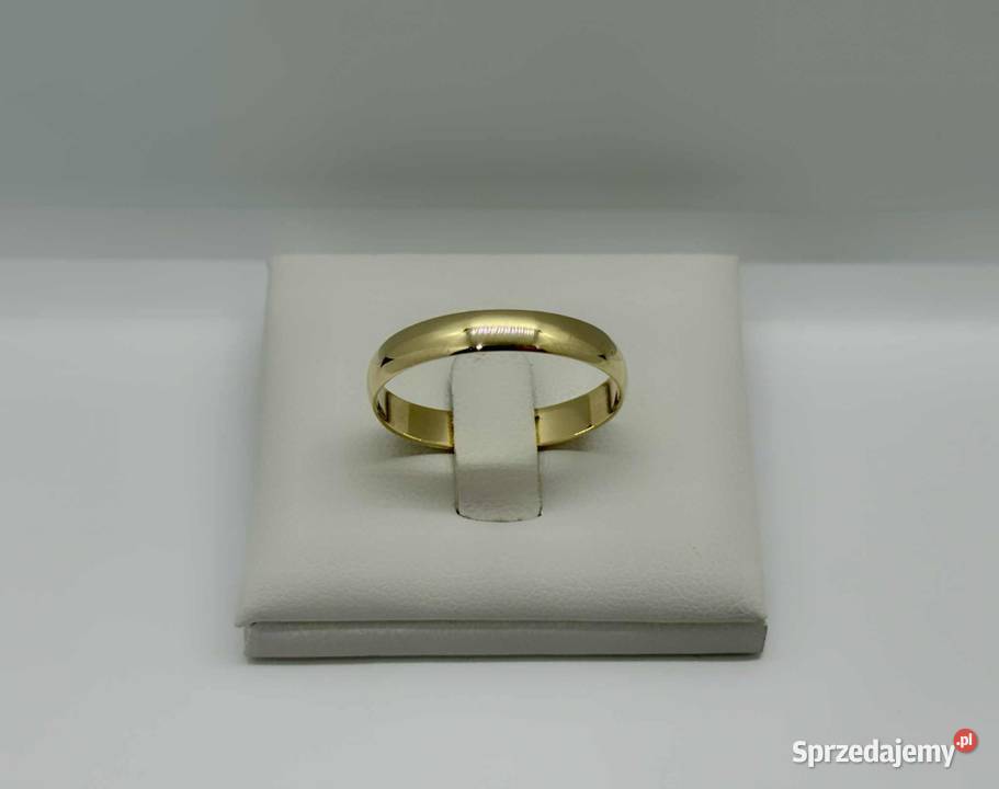 Złota obrączka pr 333 214g R28 warmińsko-mazurskie Elbląg
