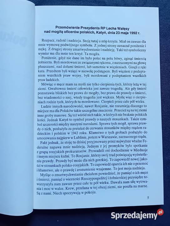 Dokumenty Katynia Decyzje PAI SA Interpress 1992 Koźminek