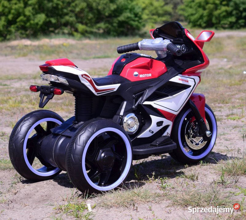 Autko motor MOTOREK ŚCIGACZ na akumulator