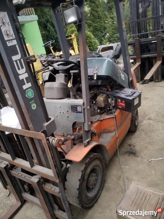 Wózek widłowy gaz Krosno sprzedam